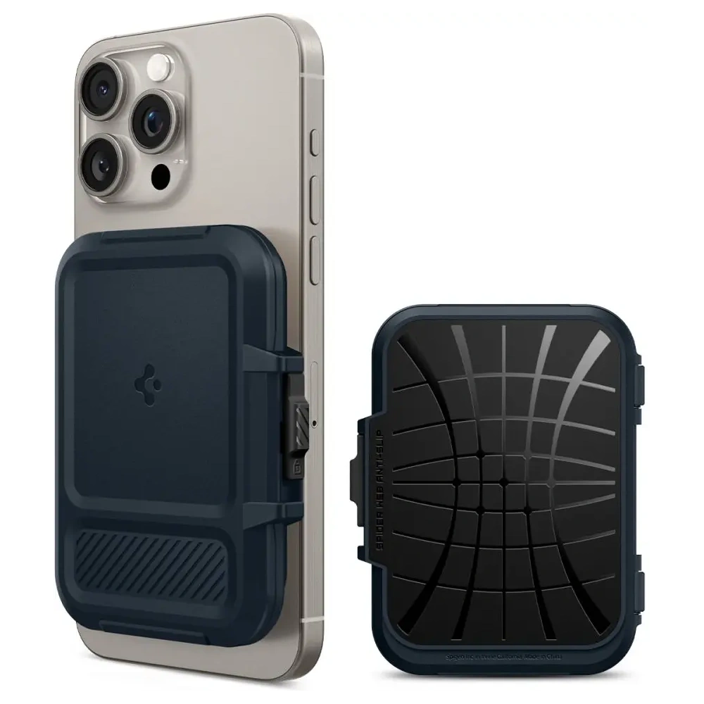 Hurtownia GSM - Spigen Lock Fit MagSafe Univerzální Magnetický Držák Karty Metal Slate - SPN16739 - {ean13} - Hurt