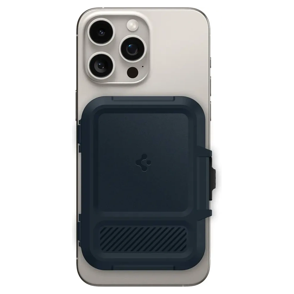 Hurtownia GSM - Spigen Lock Fit MagSafe Universal Magnetic Kartenhalter Metall Schiefer - SPN16739 - {ean13} - Hurt