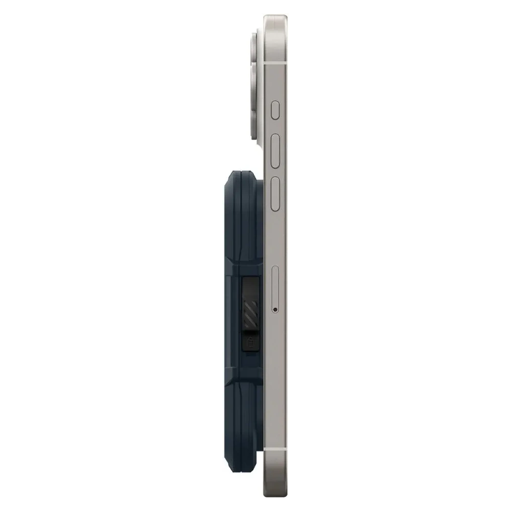 Hurtownia GSM - Uchwyt magnetyczny Spigen Lock Fit MagSafe Universal Magnetic Card Holder Metal Slate - SPN16739 - {ean13} - Hurt