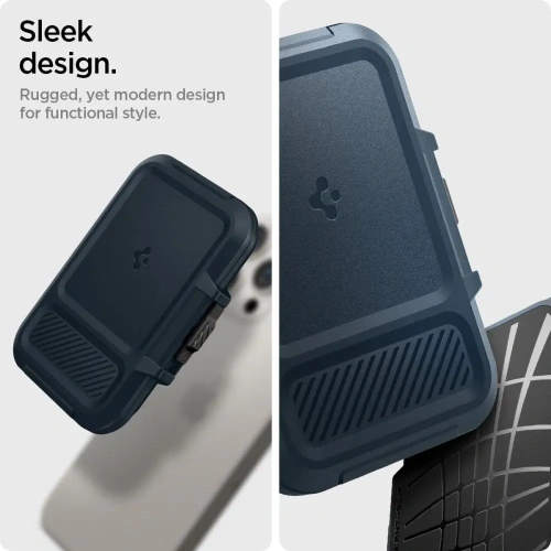 Uchwyt magnetyczny Spigen Lock Fit MagSafe Universal Magnetic Card Holder Metal Slate