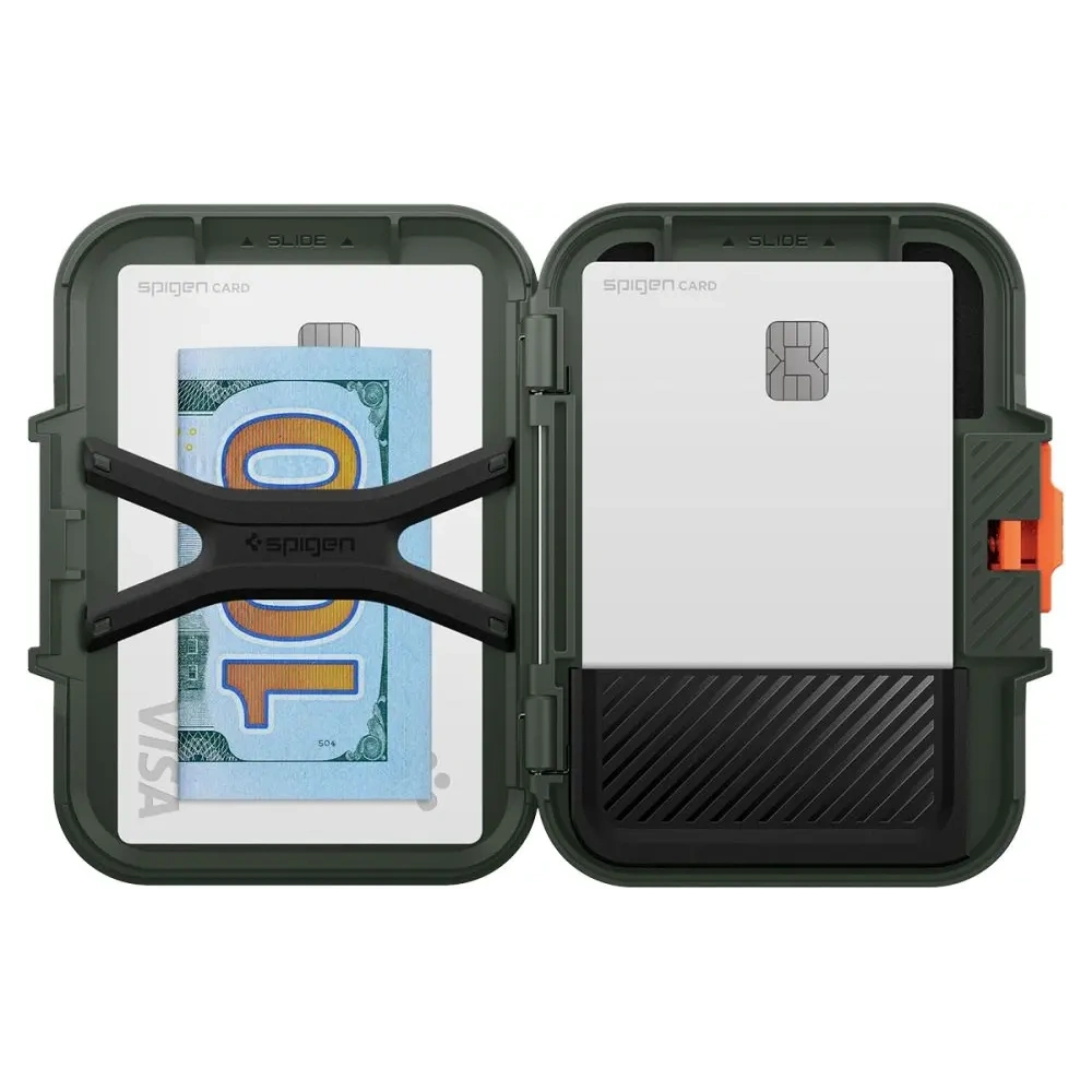 Hurtownia GSM - Spigen Lock Fit MagSafe Universal Magnetic Suport pentru Carduri Verde Militar - SPN16740 - {ean13} - Hurt