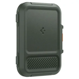 Wholesale Spigen Lock Fit MagSafe Universal Magnetic Card Holder Military Green - SPN16740 - {ean13} - Hurt