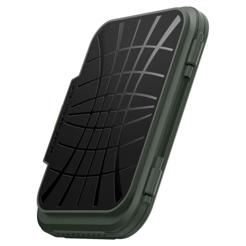 Uchwyt magnetyczny Spigen Lock Fit MagSafe Universal Magnetic Card Holder Military Green