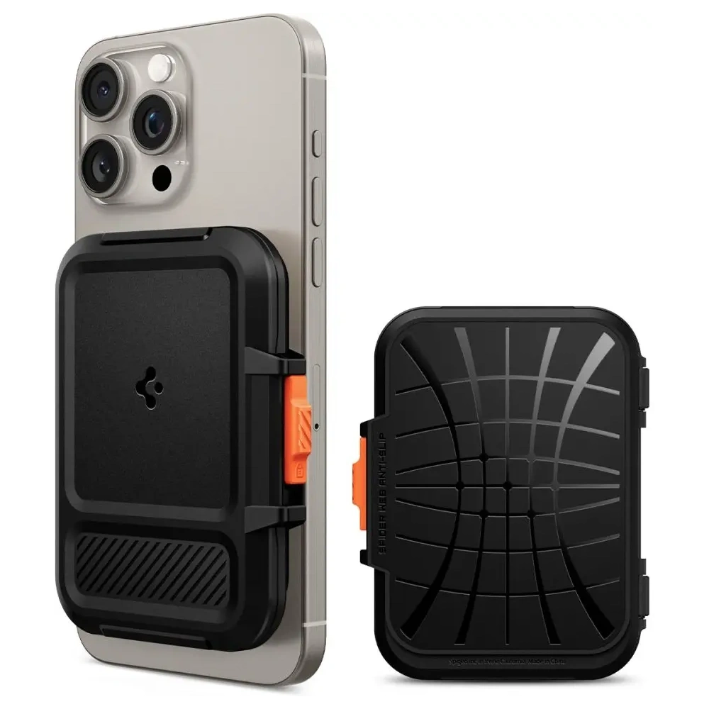 Hurtownia GSM - Spigen Lock Fit MagSafe Universal Magnetic Kartenhalter Schwarz - SPN16741 - {ean13} - Hurt