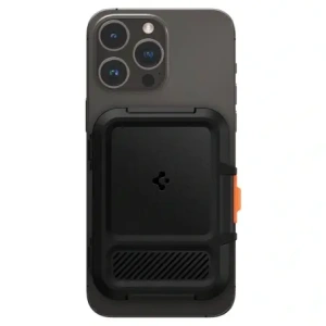 Wholesale Spigen Lock Fit MagSafe Universal Magnetic Card Holder Black - SPN16741 - {ean13} - Hurt