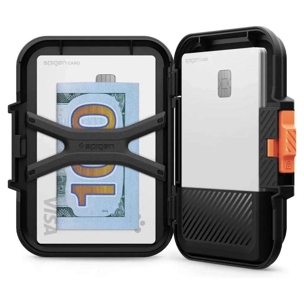 Hurtownia GSM - Spigen Lock Fit MagSafe Universal Magnetic Kartenhalter Schwarz - SPN16741 - {ean13} - Hurt