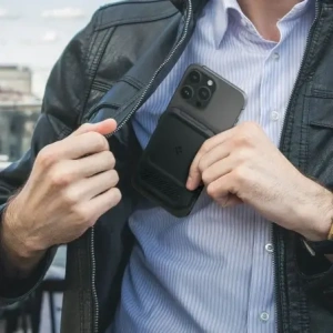 Hurtownia GSM - Spigen Lock Fit MagSafe Universal Magnetic Holder pentru Carduri Negru - SPN16741 - {ean13} - Hurt