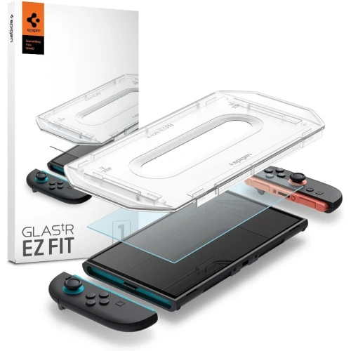 Szkło hartowane Spigen Glas.tr ez Fit Nintendo Switch 2 Clear [2 PACK]
