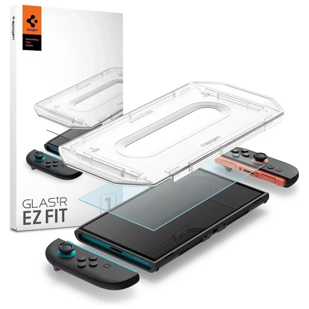 Wholesale Spigen Glas.tr ez Fit Nintendo Switch 2 Clear [2 PACK] - SPN16742 - {ean13} - Hurt