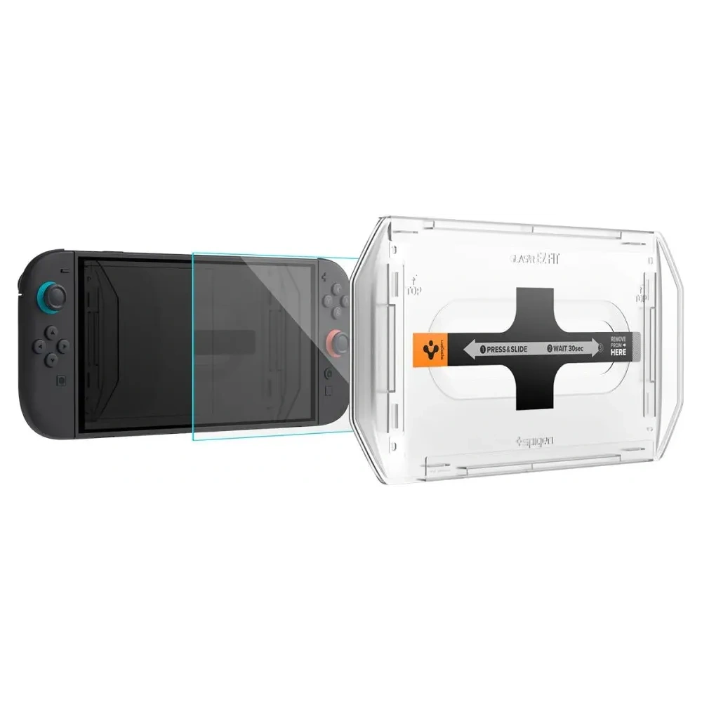 Wholesale Spigen Glas.tr ez Fit Nintendo Switch 2 Clear [2 PACK] - SPN16742 - {ean13} - Hurt