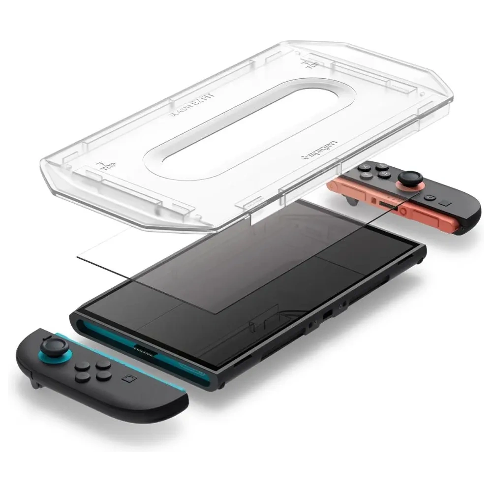 Wholesale Spigen Glas.tr ez Fit Nintendo Switch 2 Clear [2 PACK] - SPN16742 - {ean13} - Hurt