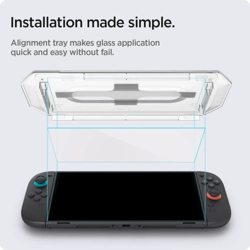 Wholesale Spigen Glas.tr ez Fit Nintendo Switch 2 Clear [2 PACK] - SPN16742 - {ean13} - Hurt