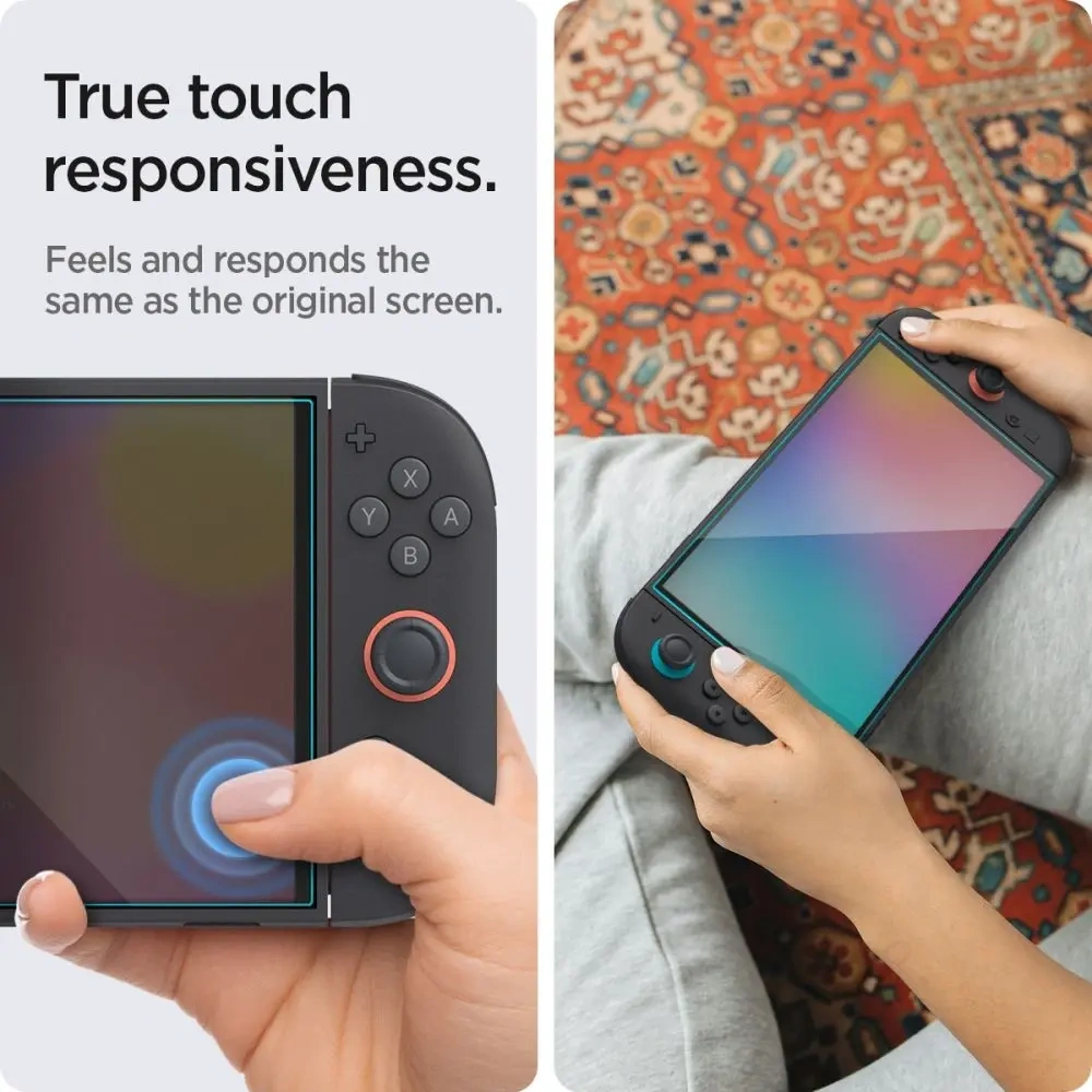 Wholesale Spigen Glas.tr ez Fit Nintendo Switch 2 Clear [2 PACK] - SPN16742 - {ean13} - Hurt