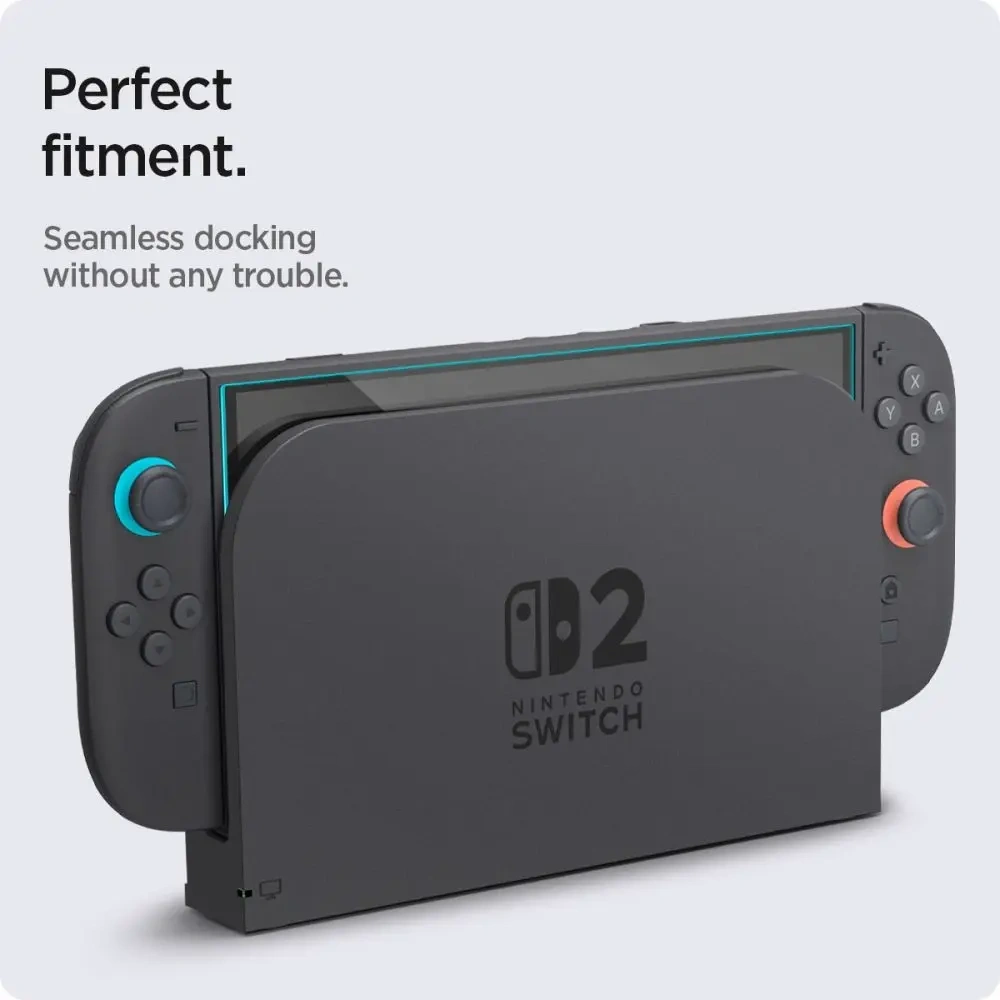 Wholesale Spigen Glas.tr ez Fit Nintendo Switch 2 Clear [2 PACK] - SPN16742 - {ean13} - Hurt