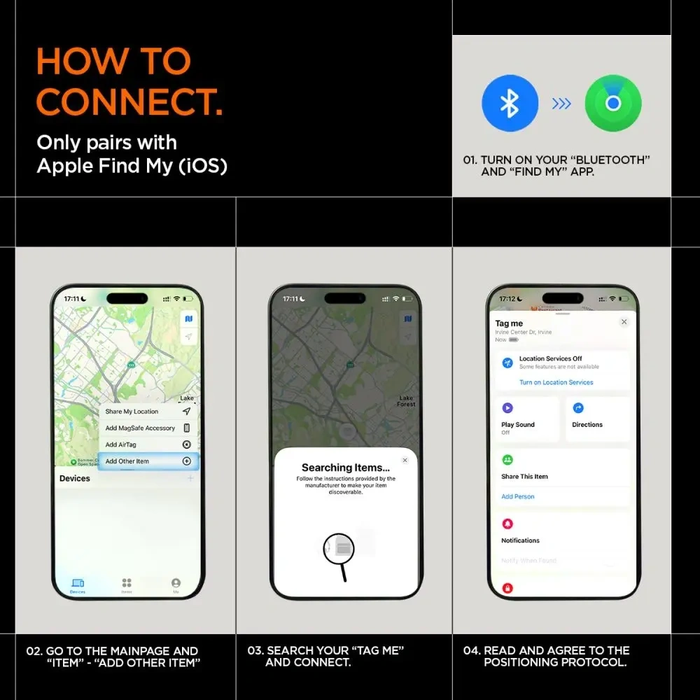 Wholesale Spigen Tagme Bluetooth Tracker Black - SPN16743 - {ean13} - Hurt