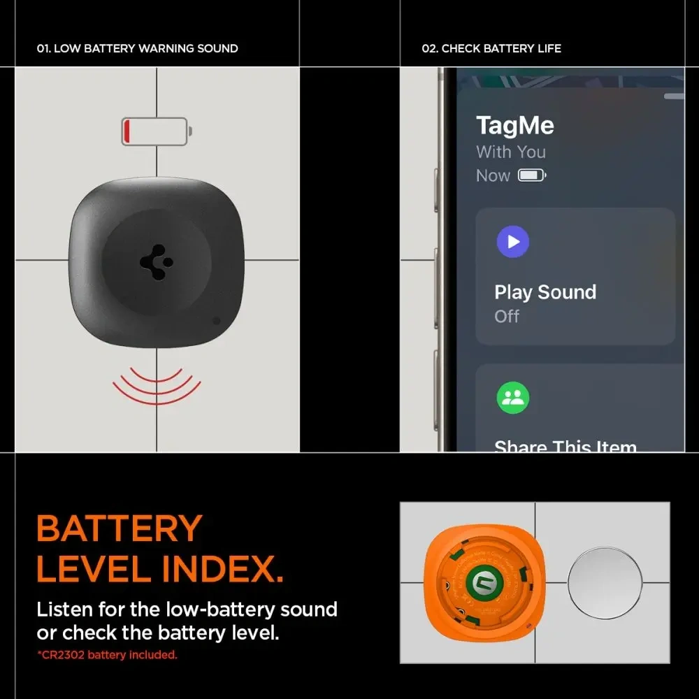 Wholesale Spigen Tagme Bluetooth Tracker Black - SPN16743 - {ean13} - Hurt