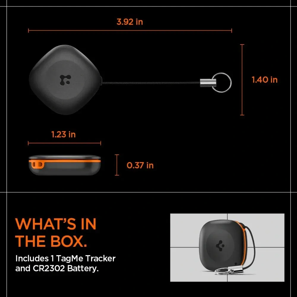 Wholesale Spigen Tagme Bluetooth Tracker Black - SPN16743 - {ean13} - Hurt