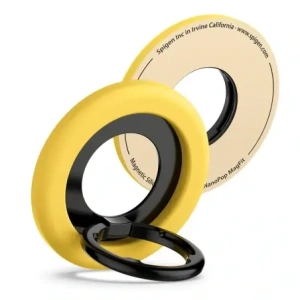 Wholesale Spigen Nano Pop MagSafe Phone Ring Mango Yellow - SPN16745 - {ean13} - Hurt