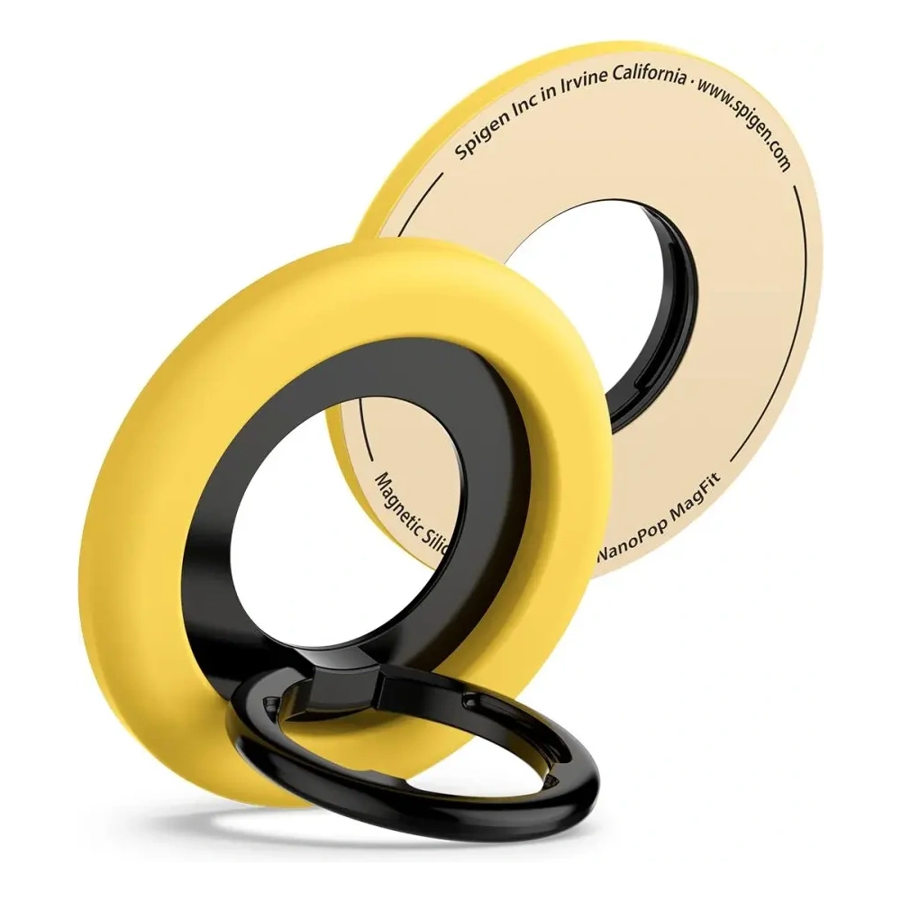 Wholesale Spigen Nano Pop MagSafe Phone Ring Mango Yellow - SPN16745 - {ean13} - Hurt