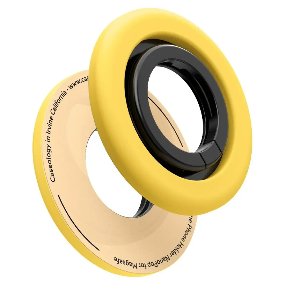 Wholesale Spigen Nano Pop MagSafe Phone Ring Mango Yellow - SPN16745 - {ean13} - Hurt