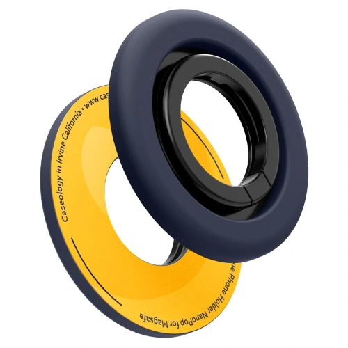 Uchwyt magnetyczny Spigen Nano Pop MagSafe Phone Ring Blueberry Navy