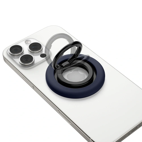 Uchwyt magnetyczny Spigen Nano Pop MagSafe Phone Ring Blueberry Navy