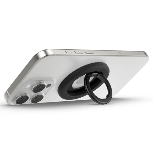 Uchwyt magnetyczny Spigen Nano Pop MagSafe Phone Ring Black Sesame