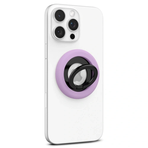 Uchwyt magnetyczny Spigen Nano Pop MagSafe Phone Ring Grape Purple