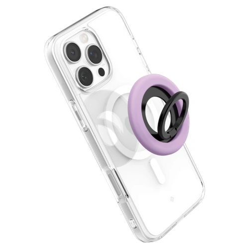Uchwyt magnetyczny Spigen Nano Pop MagSafe Phone Ring Grape Purple