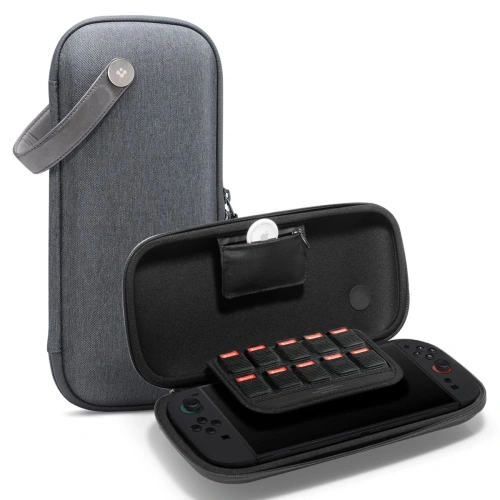 Etui Spigen Klasden Pouch Nintendo Switch 2 Charcoal Grey czarny