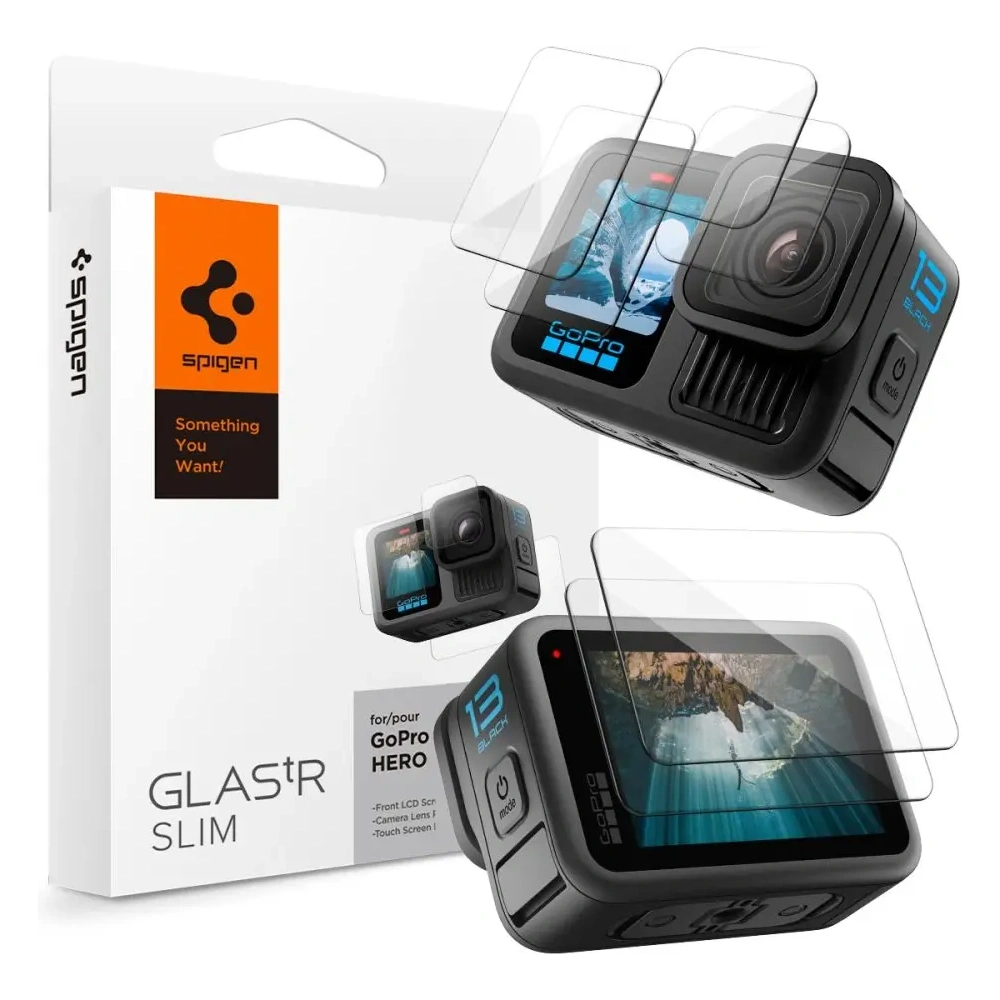 Wholesale Spigen Glas.tr Slim Gopro Hero 13 Clear [2 PACK] - SPN16752 - {ean13} - Hurt