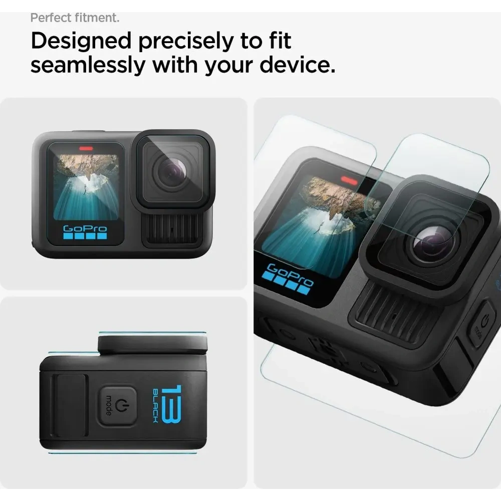 Wholesale Spigen Glas.tr Slim Gopro Hero 13 Clear [2 PACK] - SPN16752 - {ean13} - Hurt
