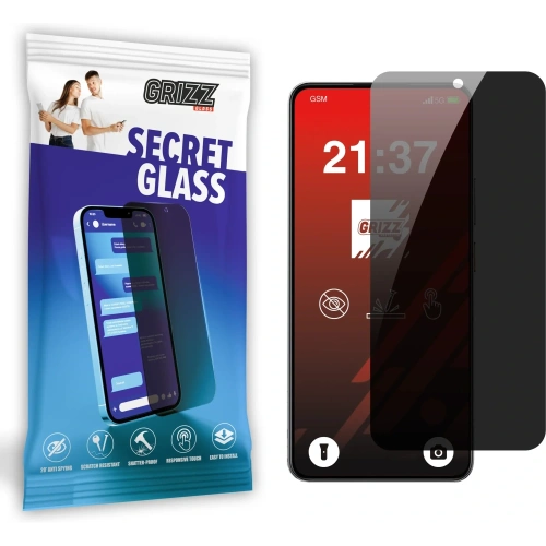 Matowe szkło prywatyzujące GrizzGlass SecretGlass do Realme Neo7x