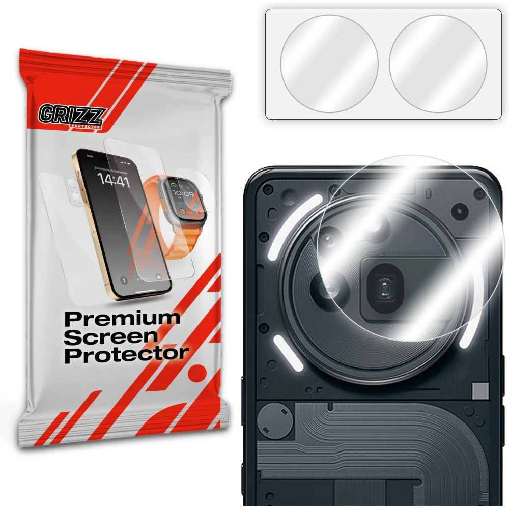Hurtownia GSM - GrizzGlass HybridGlass Kamera Nothing Phone (3a) Pro - GRZ13521 - {ean13} - Hurt