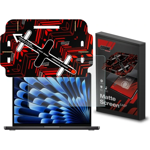 Folia matowa GrizzGlass MatteScreen Easy do Apple MacBook Air 15" M4 2025