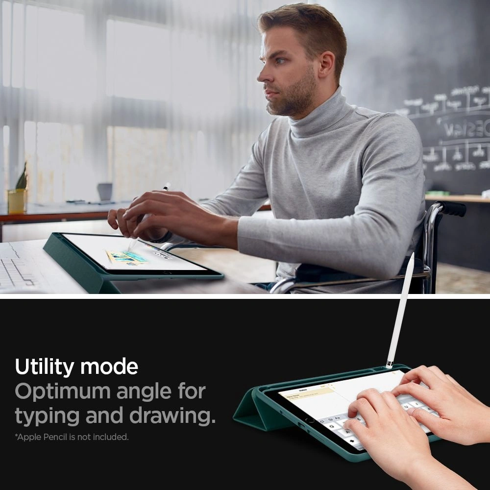 Hurtownia GSM - Etui Spigen Urban Fit Apple iPad 10.2 2019 Midnight Green - SPN1129GRN - {ean13} - Hurt