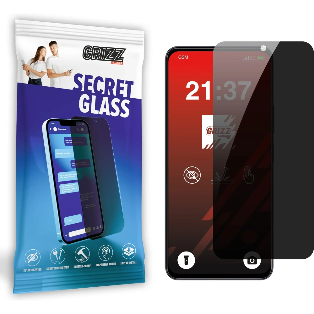 Wholesale GrizzGlass SecretGlass Oppo F29 - GRZ13609 - {ean13} - Hurt