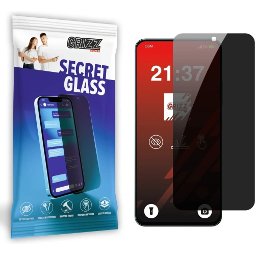 Matowe szkło prywatyzujące GrizzGlass SecretGlass do Xiaomi POCO M7 5G