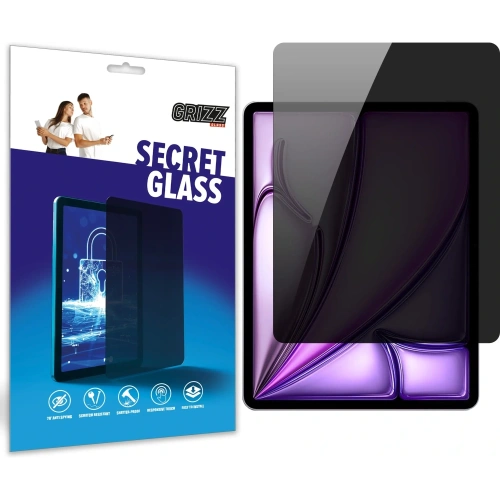 Matowe szkło prywatyzujące GrizzGlass SecretGlass do Apple iPad Air 13" M3 2025 