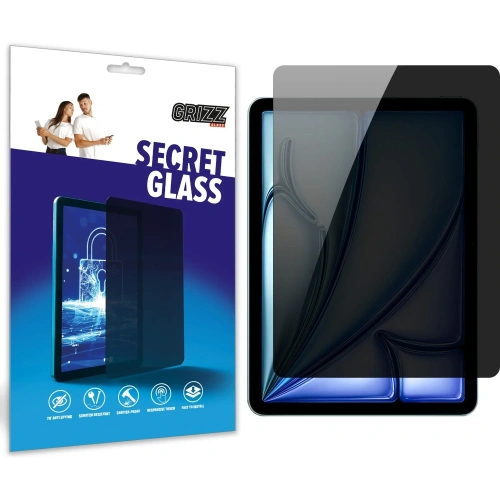 Matowe szkło prywatyzujące GrizzGlass SecretGlass do Apple iPad Air 11" M3 2025