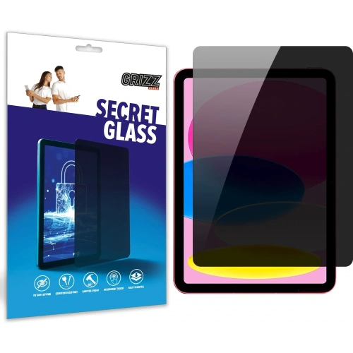 Matowe szkło prywatyzujące GrizzGlass SecretGlass do Apple iPad 11" 2025