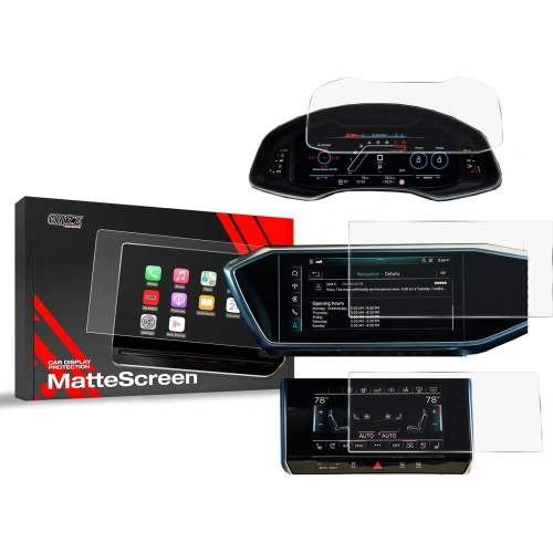 Folia matowa GrizzGlass CarDisplay Protection do Audi A6 C8 Virtual Cockpit (2018-2024) matowa Grizz 3w1