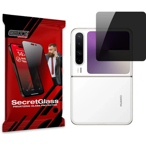 Matowe szkło prywatyzujące GrizzGlass SecretGlass do Huawei Pura X