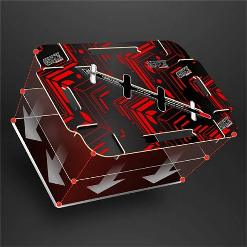 Folia matowa GrizzGlass CarDisplay MatteScreen Easy do Tesla Y Juniper (2024-2025)