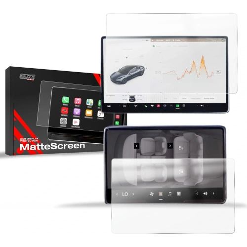 Folia matowa GrizzGlass CarDisplay Protection do Tesla Model Y Juniper (2024-2025) [2w1]