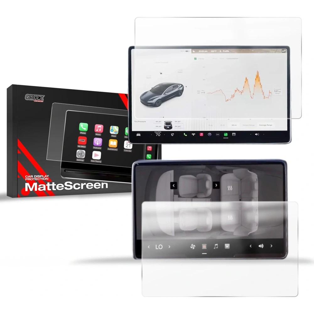 Hurtownia GSM - Folia matowa GrizzGlass CarDisplay Protection do Tesla Model Y Juniper (2024-2025) [2w1] - GRZ13686 - {ean13} - Hurt