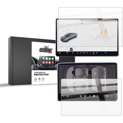 Folia ceramiczna GrizzGlass CarDisplay Protection do Tesla Model Y Juniper (2024-2025) [2w1]