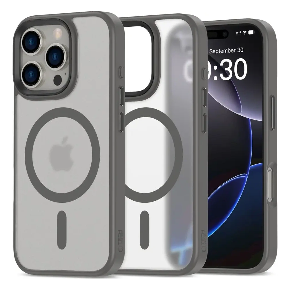 Wholesale [CR] Case Tech-Protect MagMat MagSafe Apple iPhone 16 Pro Matte Titanium - OT-868 - {ean13} - Hurt