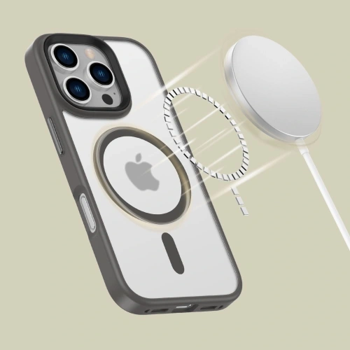 [CR] Etui Tech-Protect MagMat MagSafe Apple iPhone 16 Pro Matte Titanium