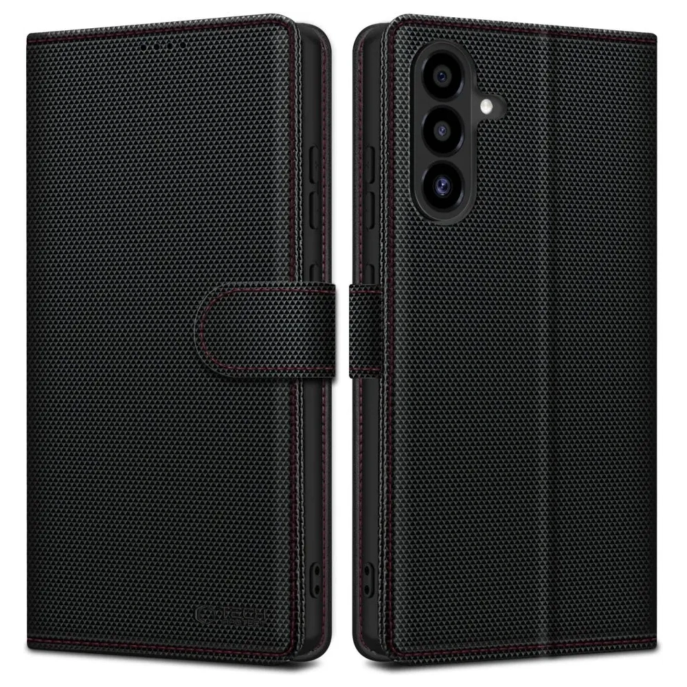 Wholesale Tech-Protect Wallet RS Case Samsung Galaxy A56 5G Black/red - THP4044 - {ean13} - Hurt